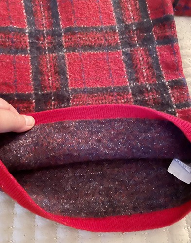 Genuine W/ Hologram Dolce&Gabbana Very Soft Tartan Wool Kids Sweater Size 4-5 - Picture 6 of 7