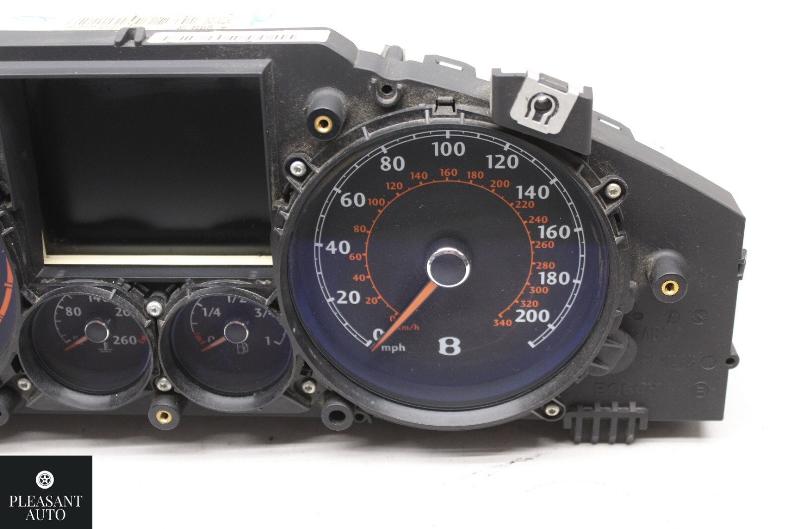 04-12 Bentley Continental Speedometer Instrument Cluster 3W0920841D Oem