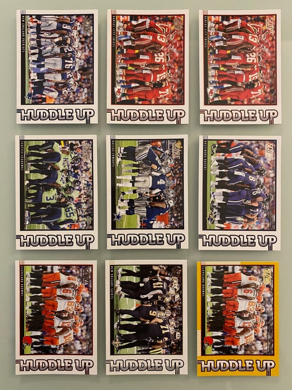 2020 Score Huddle Up Lot of (9) NM/MT