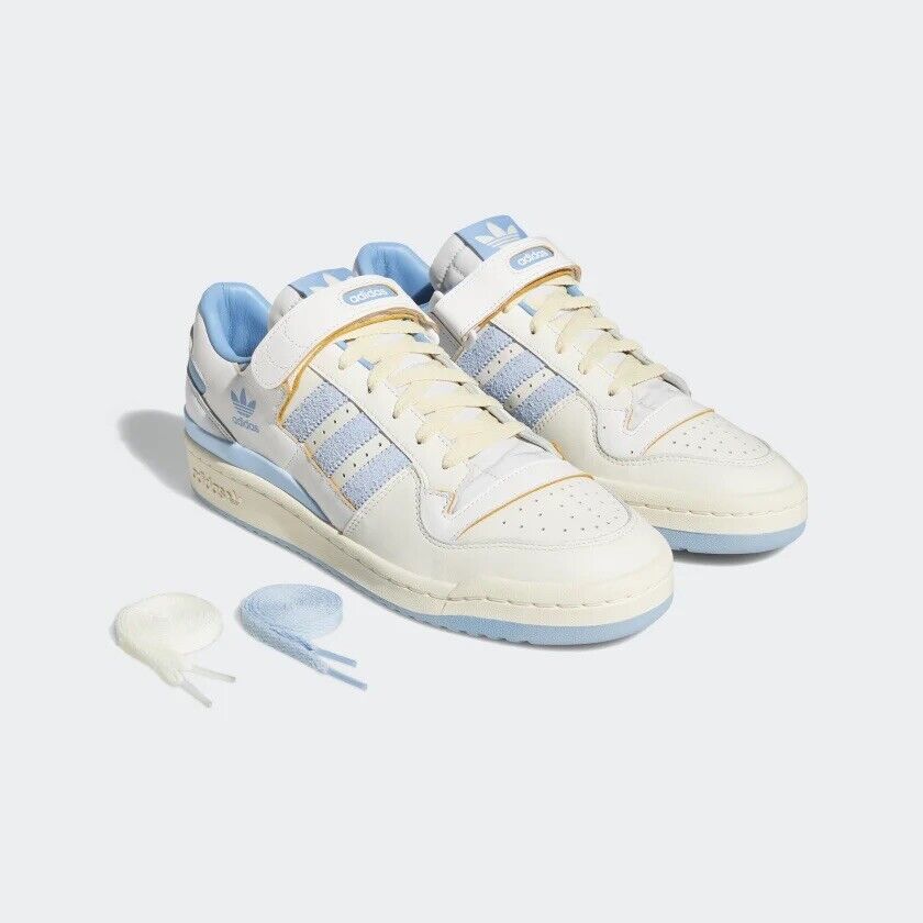Adidas Forum 84 Low UNC Cloud White Clear Sky Men's Athletic Adidas Forum 84 Low UNC Cloud White Clear Sky Men's Athletic