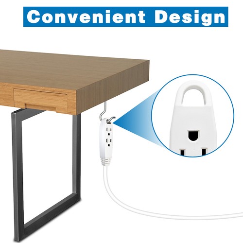 100/50/25Ft 3 Outlet Extension Cord UL Listed 16/3 SJTW 3-Wire Grounded 13A 125V - Picture 7 of 22