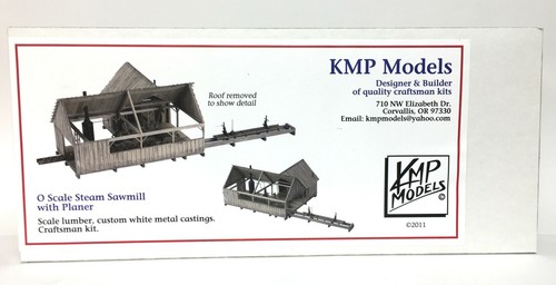 O scale Saw Mill Model Railroad Craftsman kit, castings.Logging, Lumber ...