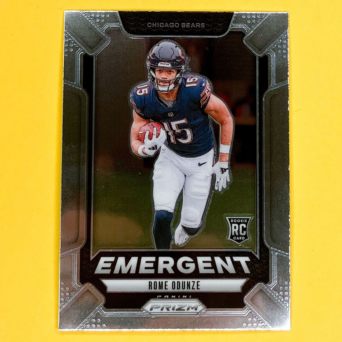 2024 Panini Prizm Rome Odunze Emergent Rookie RC #11 Bears