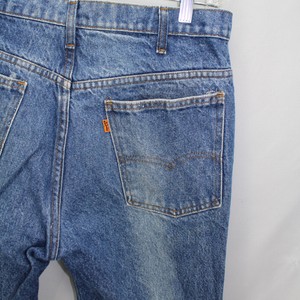 Levi-Saddleman-517-Bootcut-SF-207-Denim-Jeans-Orange-Tab-33-X-32-Measures-31W
