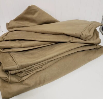 Pottery Barn Pearce Armless Sofa Slipcover Everyday Suede Light