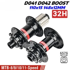 Mountain Bike Sealed Bearing Front Rear Wheel Hub 32H BOOST 110x15/148x12MM Hub