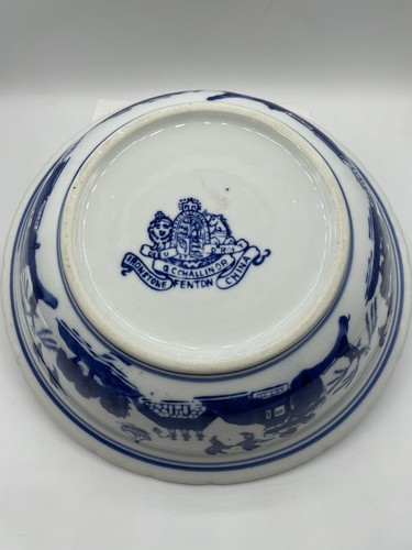 Vintage Ironstone China Cobalt Blue Bowl - Bild 4 von 6
