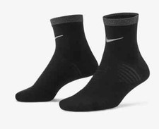 Nike Spark Lightweight Ankle Socks - DA3588 010 - Black - Men's Size: 6-7.5 NEW