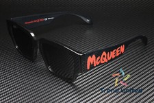 Alexander McQueen Am0158s Black/grey Unisex Authentic Sunglasses for sale  online | eBay