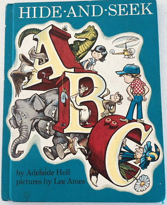 1971 Hide and Seek by Adelaide Holl | Illustrated by Lee Ames 1971 | Hard cover