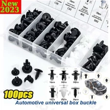 Accessories Clip Trim Car Push Pin Rivet Bumper Door Panel Retainer Fastener 100