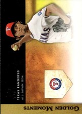 2012 Topps Update Yu Darvish #GM-U11 Golden Moments Texas Rangers 13C
