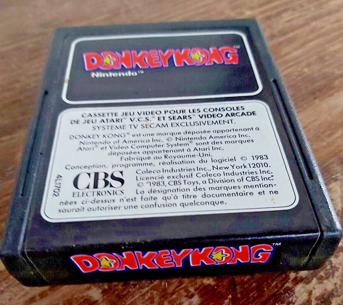 Jeu Atari 2600 Bowling Complet En Boîte - Version PAL N°7148S, état Correct