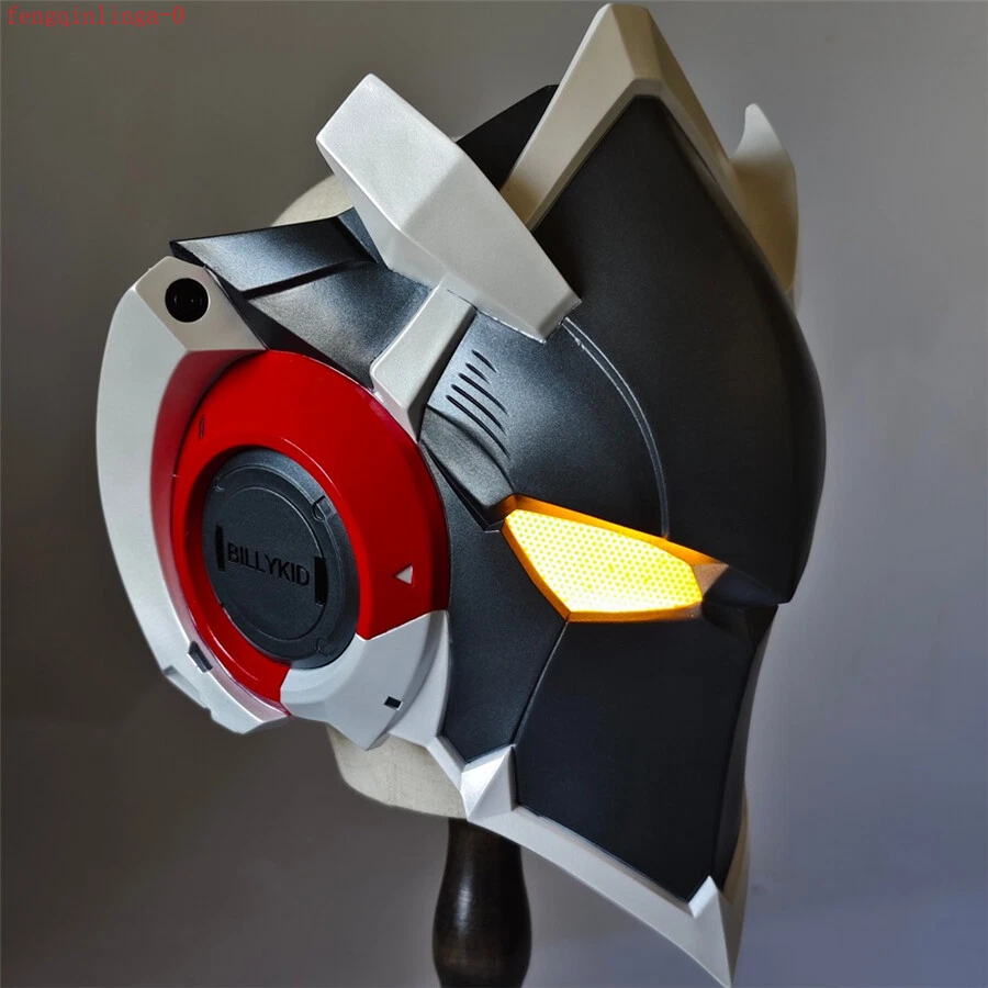 Mihoyo Zenless Zone Zero Billy the Kid Cosplay Helmet Props LED Electronic Mask - Image 4 of 4