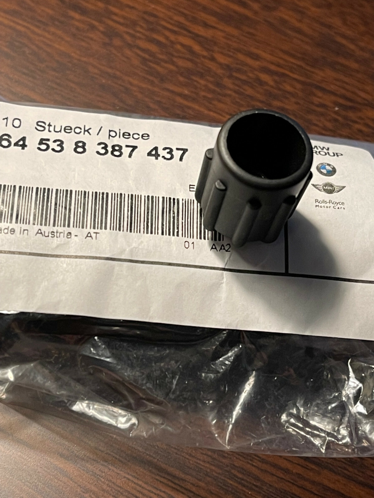 New BMW E46 E60 Air Conditioning A/C Filler Valve Cap Small R134A