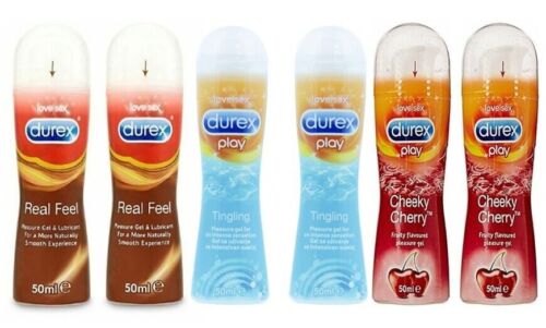 Durex Play Intimate Real Feel Lubricant Gel 50ml Love Sex Oil