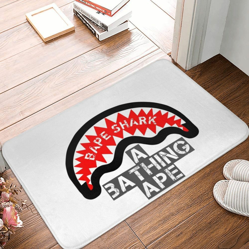 A BATHING APE SHARK RUG MAT Bathing Ape Shark Doormat Rug carpet