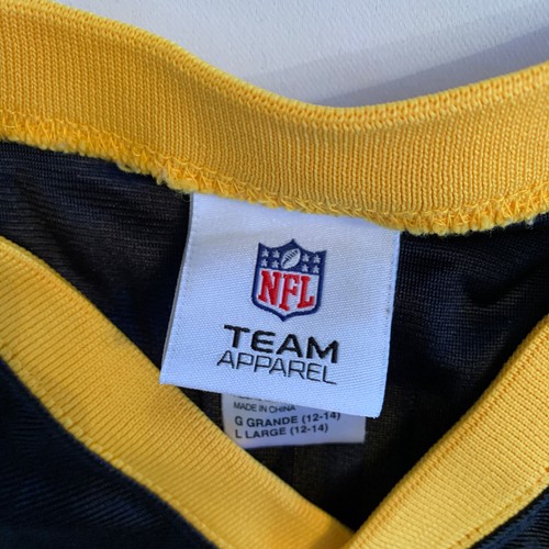 NFL Pittsburgh Steelers Ben Roethlisberger Youth Jersey Large (12-14) Black VTG - Picture 7 of 7