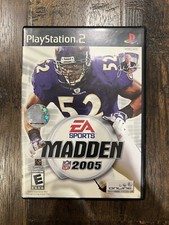 Madden NFL 2005 PS2 PlayStation 2 - Complete w/ Game & Manual