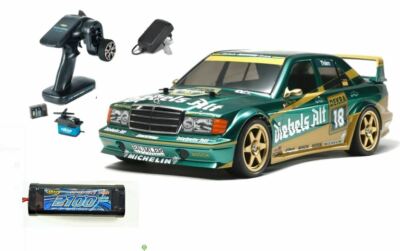 Tamiya 300058638 1:10 RC MB 190E Dieb.Alt Zakspeed TT-01E Spar-Set Komplettset