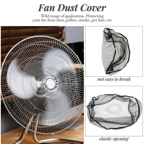 4 Pcs Electric Fan Guard Baby Dustproof Mesh Cover Children Safe - Afbeelding 11 van 12
