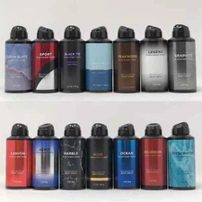 Bath and& Body Works MEN'S COLLECTION BODY SPRAY 3.7 oz CHOOSE YOUR SCENT NEW