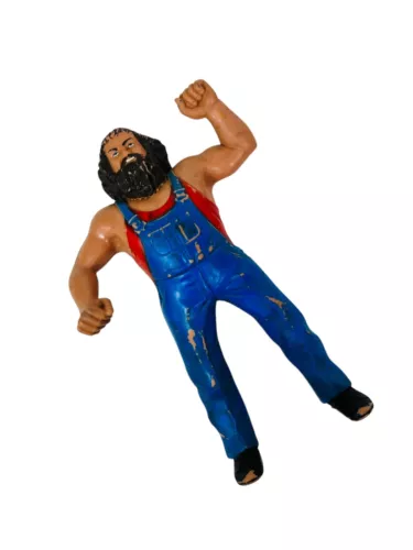 HILL BILLY JIM WWF VINTAGE 1984 LJN RUBBER ACTION FIGURE