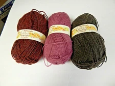 Stylecraft yarn "HARVEST"   3 colors  20% Wool 80% Acrylic