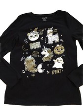 THE CHILDRENS PLACE Girls size 16 HALLOWEEN SHIRT EUC