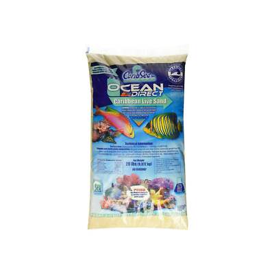 Caribsea Ocean Direct natürlicher lebender Sand (20 Pfund)