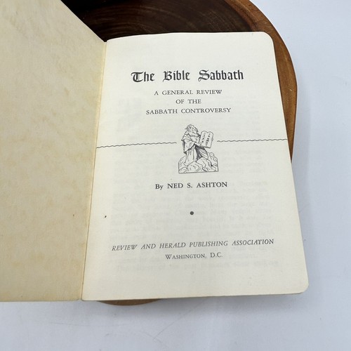 1937 Prayer for the Sick Ellen White Bible Sabbath Ned Ashton SDA Adventist - Picture 3 of 10