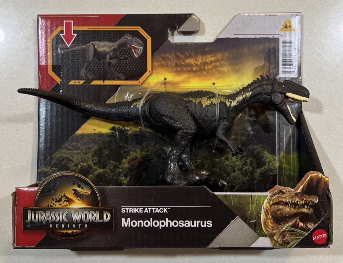 NEW 2025 Jurassic World Rebirth Strike Attack Monolophosaurus | eBay