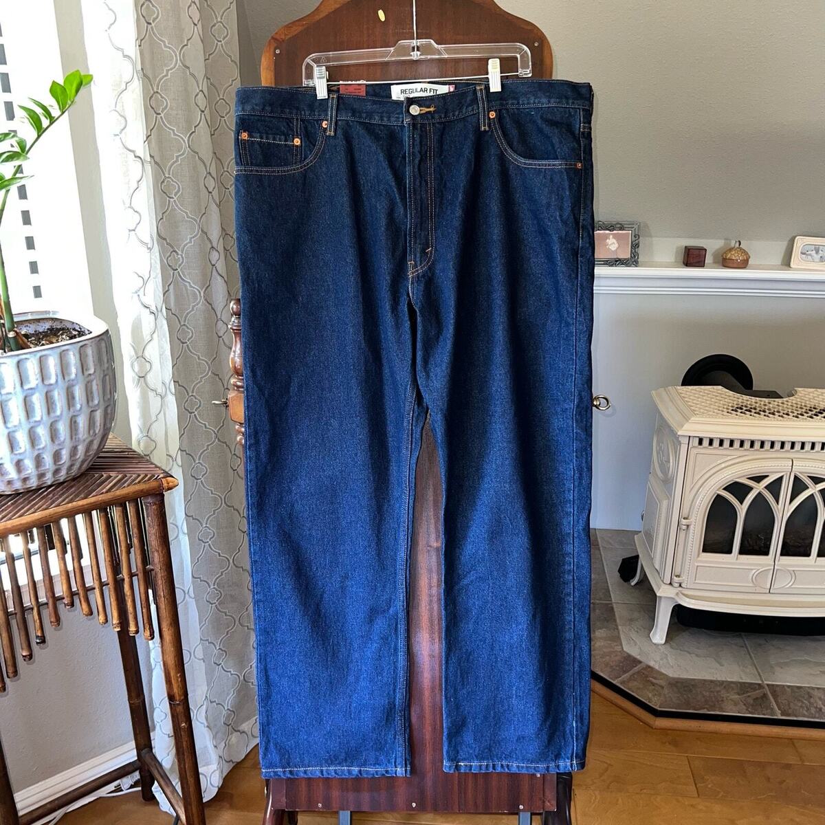 Vintage Y2K NWT Levi's jeans 42x30 regular fit dark wash | eBay Vintage Y2K NWT Levi's jeans 42x30 regular fit dark wash | eBay