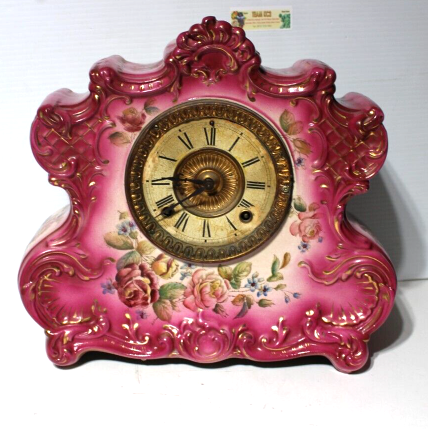 Porcelain Dresden Extra 8-Day, Hour & Half Hour Cathedral Bell