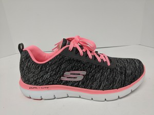 skechers flex appeal 2.0 black coral