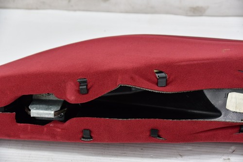 💎 14-17 Maserati Ghibli M157 Rear Right Side Seat Bolster Cushion Pad Cover RED - Picture 20 of 24
