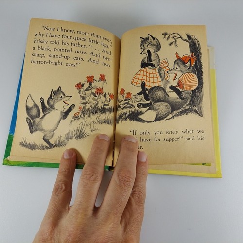 Little Fox Mabel Watts Vintage 1961 Rand McNally Junior Elf Book HC - Picture 12 of 13