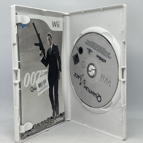 007 Quantum of Solace James Bond Nintendo Wii Video Game Free Post PAL - Picture 3 of 5