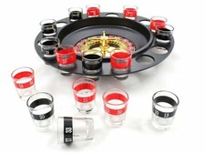 Roulette con 16 Bicchierini da Alcool Gioco da Tavolo Intrattenimento Società 