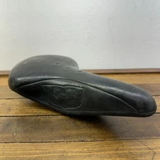 Vintage Mesinger Seat Double Phoenix Padded Old BMX Springs Flat Rail Bent