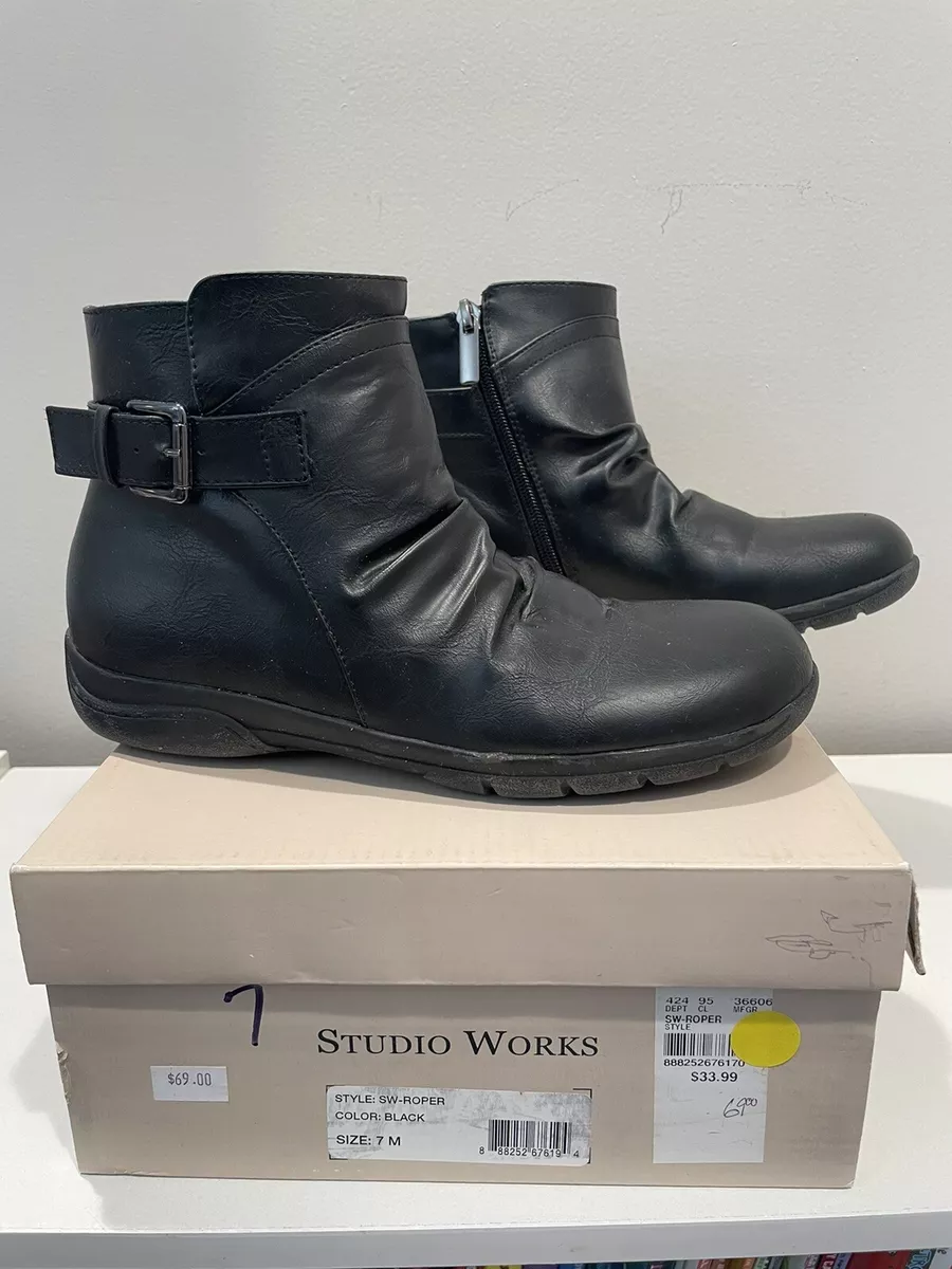 Studio works boots clearance