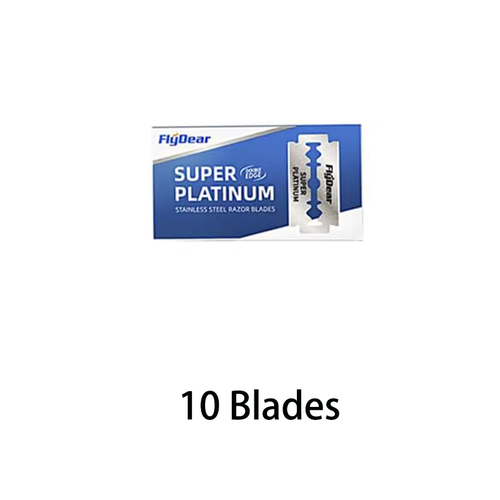 Stainless Steel Razor Blade Old-Fashioned Manual Double-Sided Razor Blade Hairdr