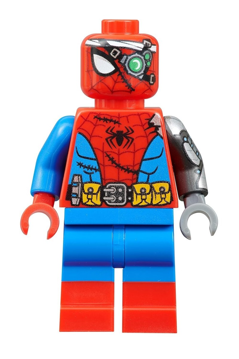 NEW LEGO Marvel SPIDER-MAN Cyborg suit Minifigure SH1053 Spider