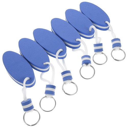 Ventes exceptionnelles 6 Pcs Key Chain Man Boat Float Keychain Small Water Floating Keychains