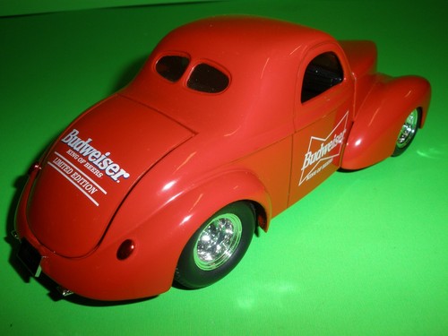 1941 WILLYS COUPE LIBERTY CLASSIC 1:25 DIECAST BUDWEISER Truck KING OF BEERS D - Picture 6 of 11