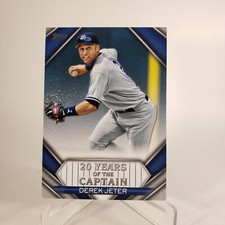 Derek Jeter 2020 Topps Update 20 Years of the Captain Insert YOC-02