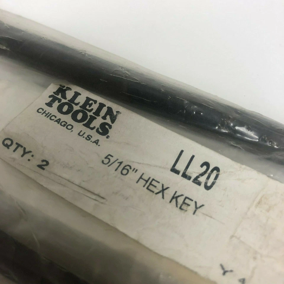  Llave hexagonal de brazo largo Klein Tools LL20 5/16 pulgadas (2)  Foto 3 de 3