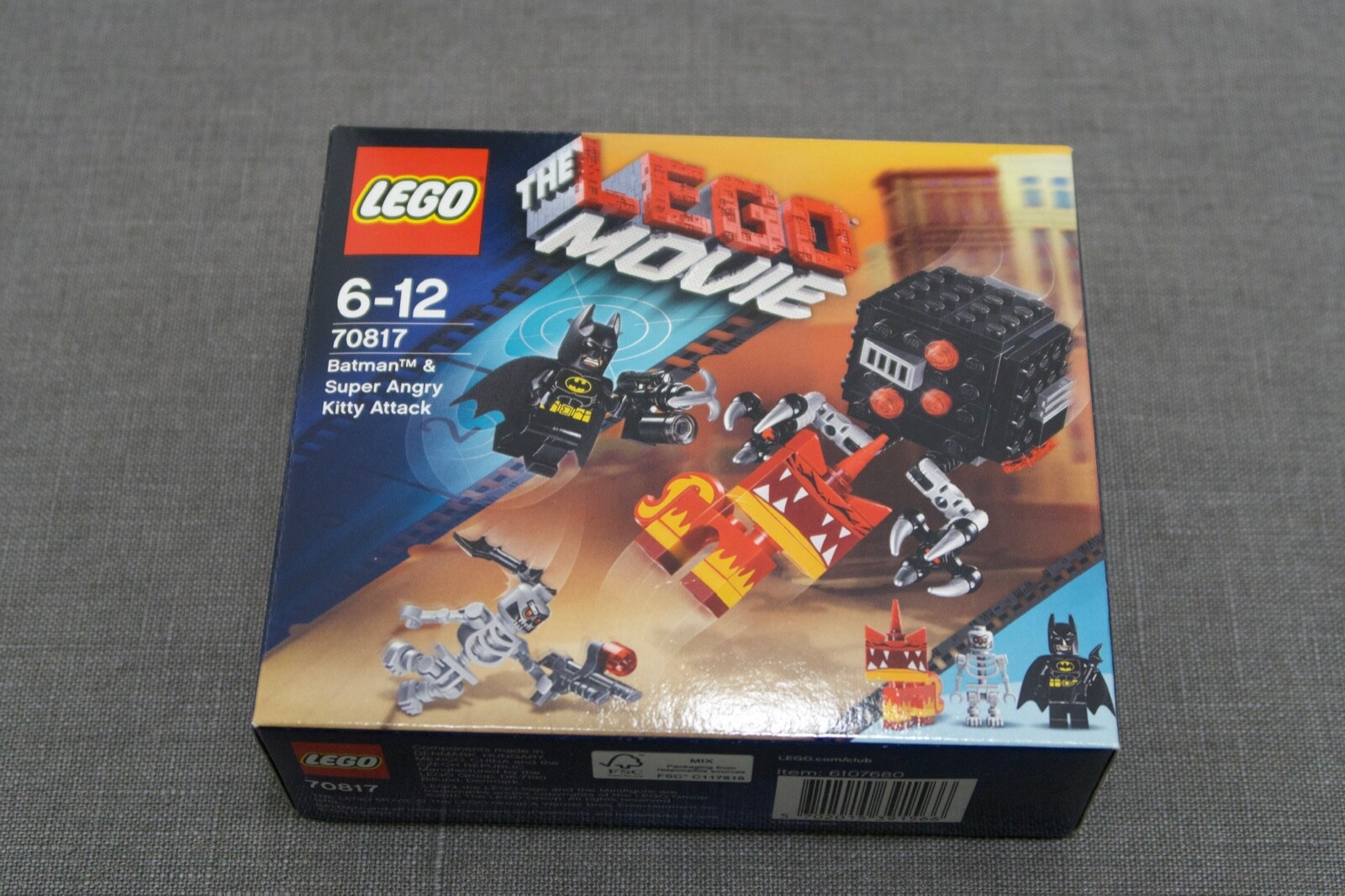 LEGO 70817 Batman super angry kitty attack neuf boîte scellée édition originale