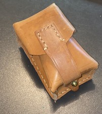 Mauser K98 Patronentasche Helles Leder wenig Gebrauchsspuren