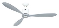 Energiespar Deckenventilator Fernbedienung Aeroplan Eco Decken LüFter Weiß Grau